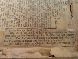 Rckseite des Bismarck-Briefes  vom 6.4.1892 an Felsenkeller Buchholz (Andere)